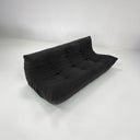 Modernes 3-Sitzer-Relaxsofa aus Cord – Skulpturales Design und elegante Textur