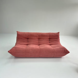 Modernes 3-Sitzer-Relaxsofa aus Cord – Skulpturales Design und elegante Textur