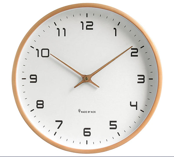 Horloge Murale Nordique en Bois.