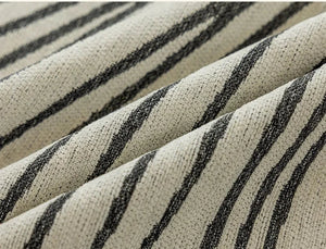 Détail du tissu en coton texturé pour housse de canapé