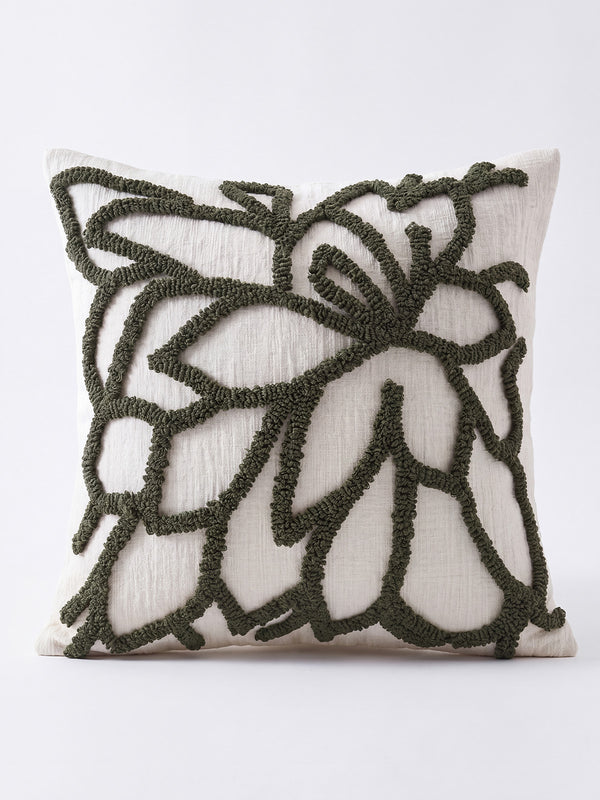 #VertOliveFleuri|FloralOliveGreen|Blumen-Olivgrün|bloemenolijfgroen