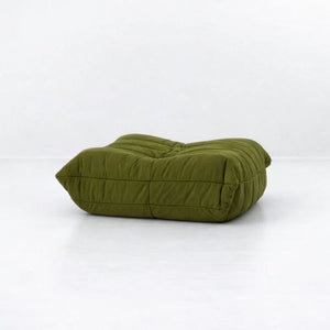 Ottoman Relax Sculptural en Tissu – Design & Confort